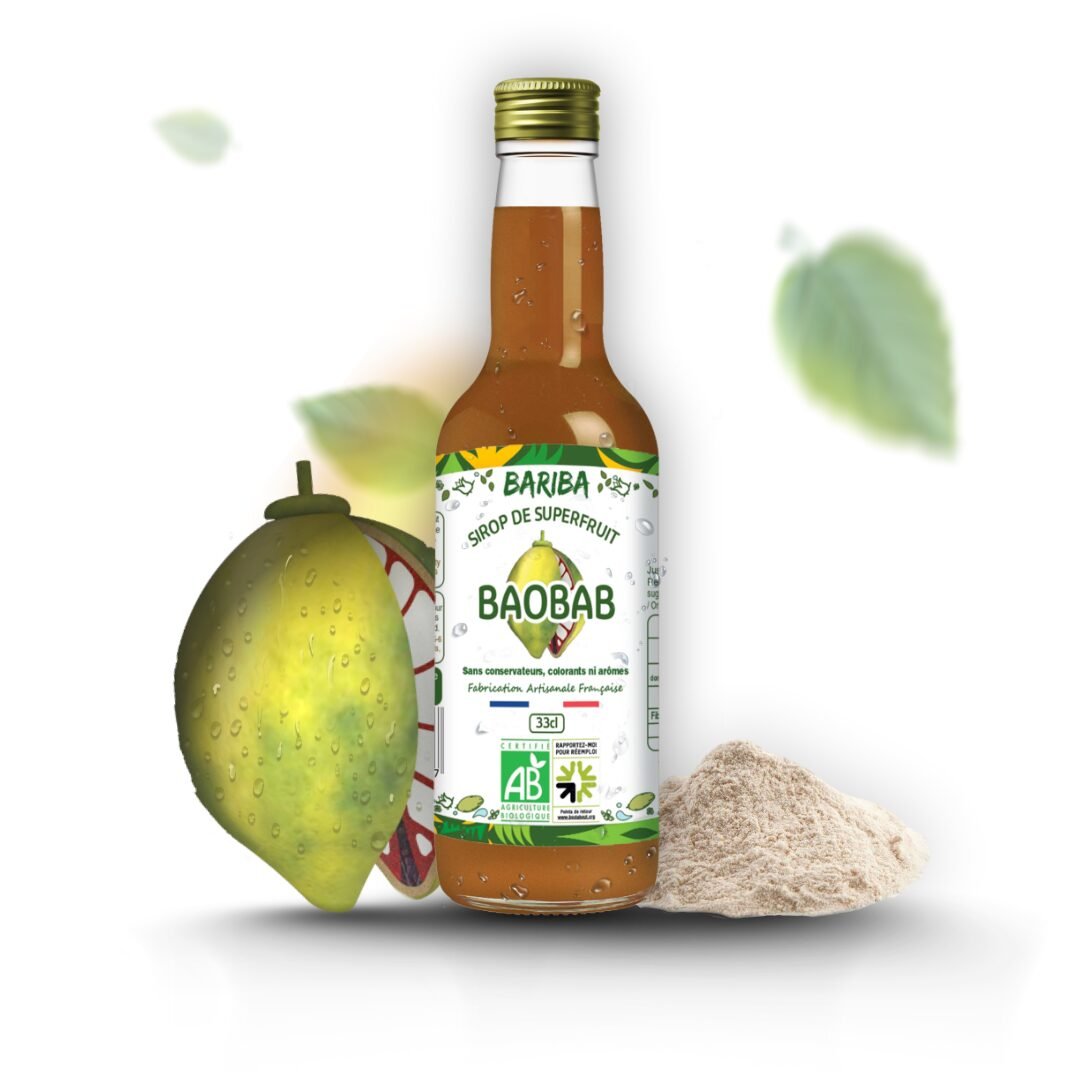 SIROP BIO & NATUREL AU BAOBAB 33CL X3 (REEMPLOI)