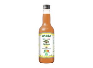 Jus de citron bio naturel BARIBA, boisson bio au baobab et citron
