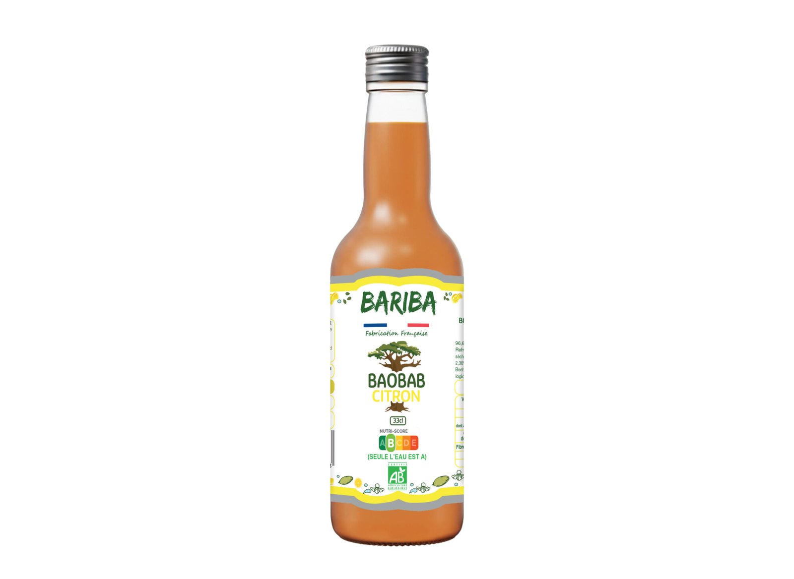 BOISSON BAOBAB CITRON BIO 33CL X12 – Image 4
