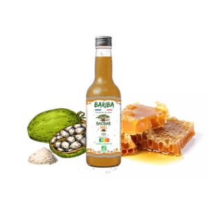 Boisson baobab miel bio 33CL, idéale pour un snacking sain et un apéritif réconfortant