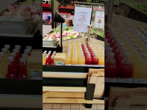 Vignette vidéo YouTube : boisson bio et vegan BARIBA au baobab, fabriquée en France, en rayon chez Leclerc à Allonnes (Sarthe)